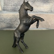 Schleich Horse Rearing Black Mustang Stallion 13624 Retired 2006 Figure Rare picture
