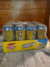 GHOST Energy Drink - 12-Pack, Swedish Fish, 16oz Cans Exp.5/27 picture