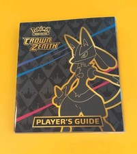 Pokemon Card Crown Zenith Player Guide Lucario Accessory FROM ELITE TRAINER BOX picture