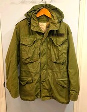 Vintage 1971 US Army M-65 Field Jacket W/ Liner Small Regular OG-107 2nd Gen picture
