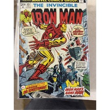 Iron Man #65 120 121 123-127 Marvel Bronze Age Comic Lot of 8 picture