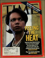 4/5/2004 Time Magazine Condoleeza Rice NSA Alex Rodriguez Yankees Dick Cheney picture