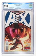 Avengers vs. X-Men #10 CGC 9.8 White Pages (2012) Marvel Comics   picture