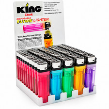 King Disposable Butane Lighters 50 Count picture