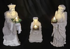 FULL SET Dept 56 Inspirational Winter Silhouettes We Three Kings w/Verdi Accents picture
