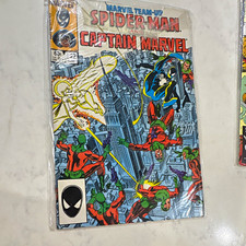Marvel Team-Up Spider-Man & Captain Marvel Single Issue Copper Age Color picture