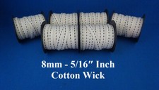 8mm - 5/16″ Inch Oil Lamp Wick  Worldwide FREE Burner Cleaner picture
