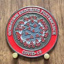 COVID-19 2020 Task Force Challenge Coin  W#4 picture