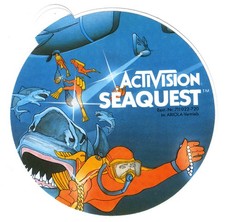 ACTIVISION VIDEO GAME STICKER - SEAQUEST picture