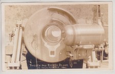 WW1 BREECH AND BREECH BLOCK 12-INCH MORTAR .   ANTIQUE REAL PHOTO POSTCARD picture
