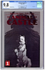 Animal Castle #1 CGC 9.8 2nd Second Printing Spectral Red Foil Delep COA 300 picture
