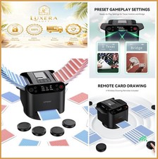 Automatic Card Shuffler and Dealer 2 Deck 12 Player Rechargeable Battery 4 picture