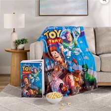Disney Toy Story Classic VHS Boxed Silk Touch Throw, 50