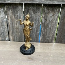 VINTAGE LINDEN 8 DAY MYSTERY SWINGING STATUE CLOCK  statue  , project picture