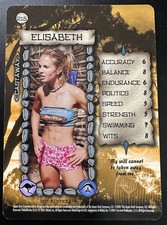 2001 CBS Upper Deck Survivor Australian Outback ELISABETH Hasselbeck Card TCG TV picture