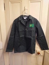 Vintage BP British Petroleum Work Coat Coveralls NOS 1970s/80s. Never Worn. picture