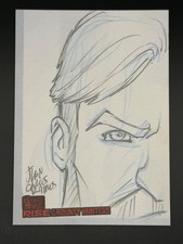 2010 Topps Star Wars Rise of the Bounty Hunters - Obi-Wan Kenobi - Sketch 1/1 picture