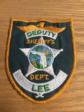 Lee County Florida Sheriff Patch Historical Memoribilia picture
