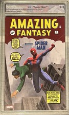 Amazing Fantasy #15 Facsimile (2019) Graded 9.4.  Unknown Comic Var. 🤗 picture