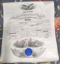 President Harry Truman 1946 Naval Appointment Sgnd James Forrestal picture