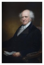 PRESIDENT MARTIN VAN BUREN PAINTING 4X6 PHOTO picture