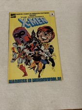 X-MEN MADNESS IN MURDERWORLD #1 PARAGON GIVEAWAY PROMO PROMOTIONAL COMIC 1989 picture