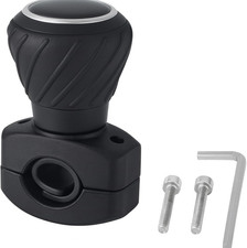 2022 Universal Steering Wheel Spinner Knob for Kubota Tractors, Black, Polyuret picture