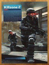 2008 Killzone 2 Playstation 3 PS3 Print Ad/Poster Video Game Promo Wall Art 00s picture