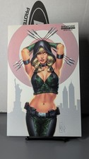 Robyn Hood Outlaw #4 Showcase Leather Canvas Variant Print Zenescope picture