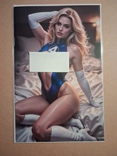 Sue Storm Cosplay Keys Comic #3 Virgin Variant Ltd 100 picture