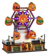 Lemax Spooky Town Jumping Jack's Ferris Wheel 54432 w/Adapter NEW  picture