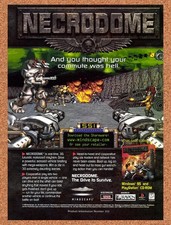 1996 Necrodome PC Original Advertisement / Retro Promo v1 picture