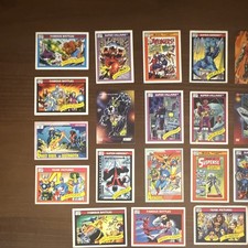 Marvel Superhero’s Collector Cards (1990s) - Lot of 46 picture