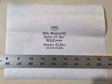 Arsenal Pack Wrapper - English Enfield 1862  picture