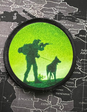 K9 Operator Morale Patch ARMY MILITARY  k-9 Handler Night picture