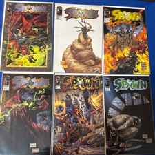 Spawn 6 Issue Lot #50, 51, 53-56 (Image, 1996) 1st Commando Spawn, Capullo NM picture