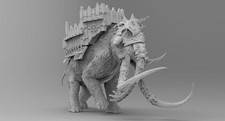 Chaos War Mammoth Resin Statue Model Kit  Unpainted/Unassembled picture