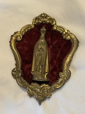 Vintage Holy Wall Plaque Of Saint Adelaide Of Portugal picture