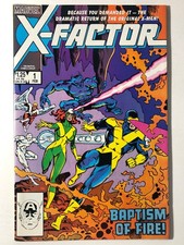 X-FACTOR #1 NM Marvel First Appearance Original X-Men 1986 picture