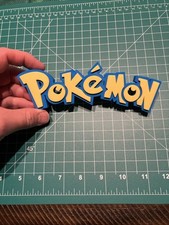 3D Printed Pokemon Logo Sign Display Fan Art Wall picture