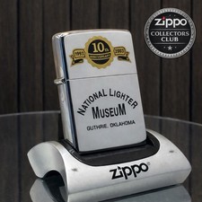 2003 Zippo 10th Anniversary National Lighter Museum New All Original Packaging picture