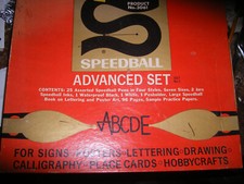 Speedball Advanced Set No.1 Product 3061 picture