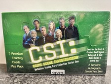 Strictly Ink CSI Definitive Trading Card Box (2007) Autograph picture