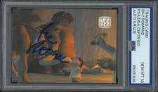 2002 Hero Factory #49 Ray Romano Signed Manny Ice Age Rookie Card PSA AUTO 10 RC picture