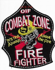 Iraq - O.I.F. Combat Zone Fire Fighter,  Baghdad (4.75