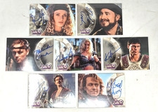 1998 Topps XENA Series 2 Autograph Cards - Lot of 7 w/Karl Urban picture