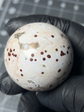 Rare Ocean Jasper Sphere Red Orbs Marovato picture