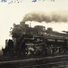 Train Railroad Wabash 1934 North Kansas City MO Vintage Americana Photograph 30s picture