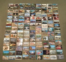Mid 20th Century Lot of 130 RPPC Postcards All Over The World Nice Collection picture