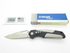 Vintage Schrade Badger Ireland Linerlock Folding Pocket Knife picture